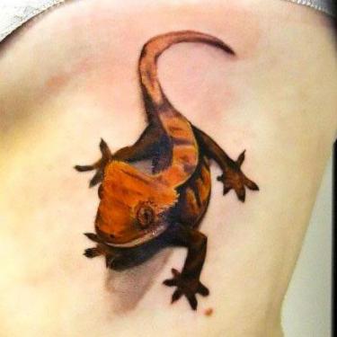 Sweet Lizard Tattoo