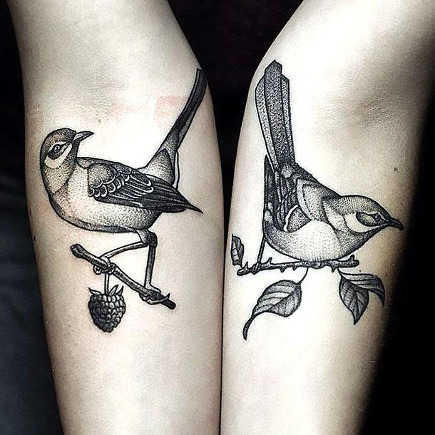 Mockingbird on Forearm Tattoo Idea