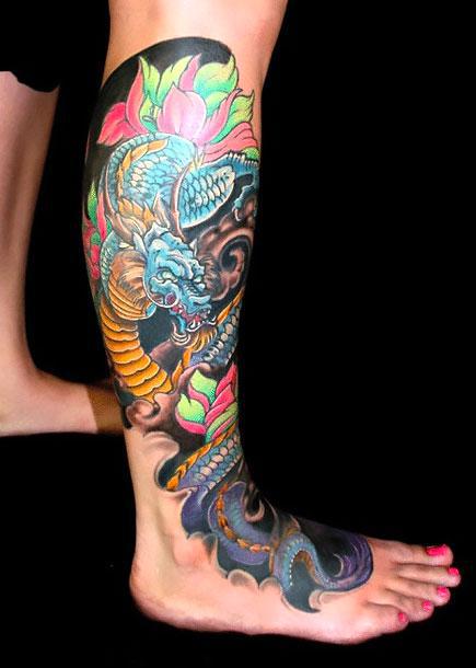 50 Traditional Dragon Tattoo Designs For Men  Retro Ideas