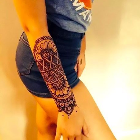Girly Forearm Tattoo Idea