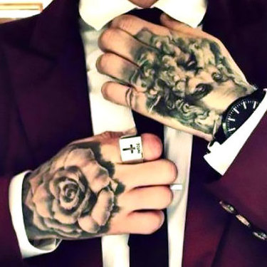 Hand Men Tattoo