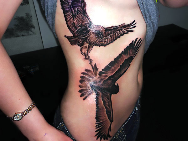 Hawk Shade Tattoo Idea