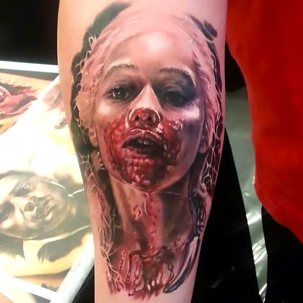 Horror Daenerys Targaryen Tattoo Idea