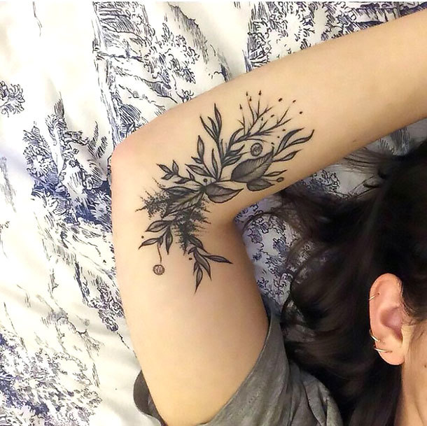 Inner Arm for Women Tattoo Idea