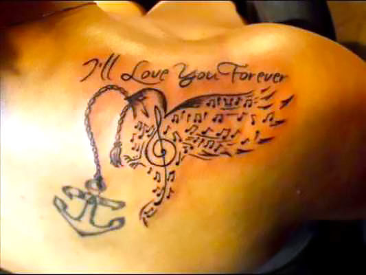 Love forever Songbird Tattoo Idea