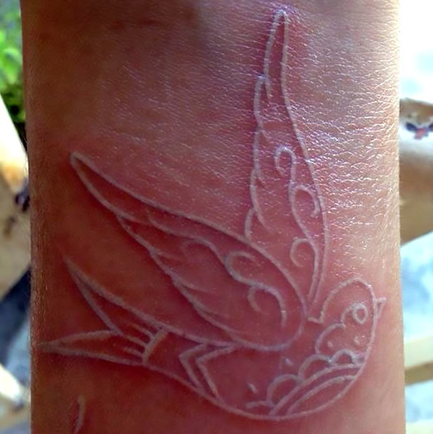 White Mockingbird Tattoo Idea