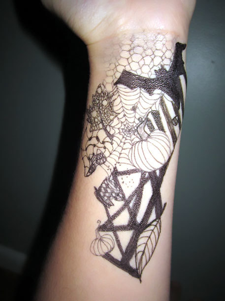 Wrist Guy Tattoo Idea