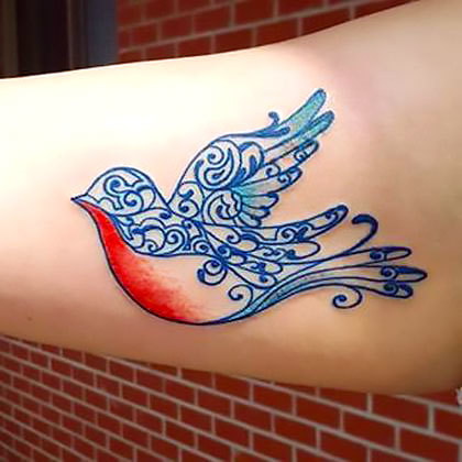 Original Bluebird Tattoo Idea