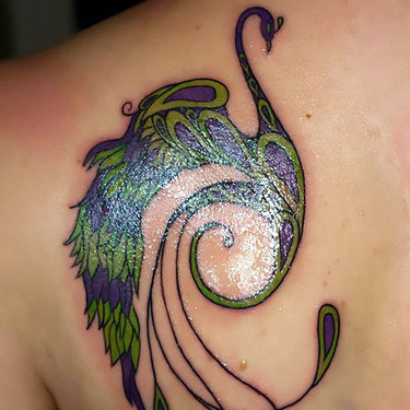 Original Peacock Tattoo