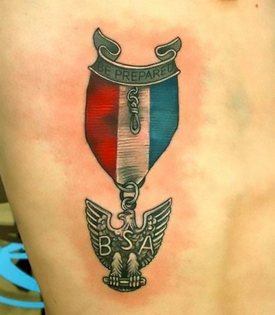 Eagle Scout Tattoo Idea