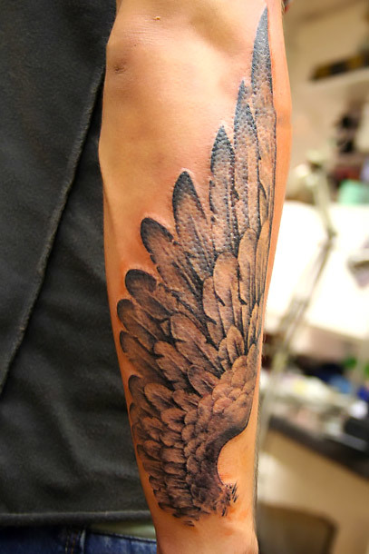 Eagle Wing Tattoo Idea