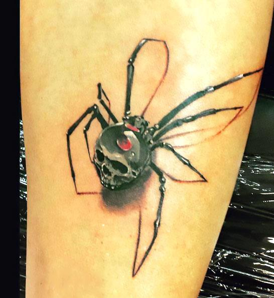 Tattoos and Tattoo Art  Incredible 3D Spider Tattoo by Italian Tattoo  Artist Noa Yannì Noa Ink See more from this talented artist here  httpnoainkblogspotit  Facebook