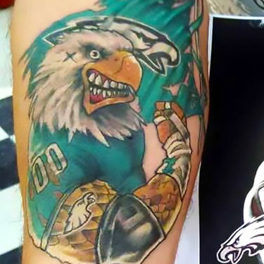 Philadelphia Eagles Tattoo