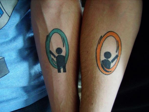 Twin Brother Portal Tattoo Idea