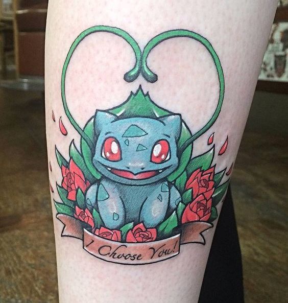 Cam Medford on Instagram Got To Do This Awesome Bulbasaur Tattoo Love Me  Some Pokemon Tattoos More Nerd Stuff Please T  Pokemon tattoo Tattoos  Cute tattoos