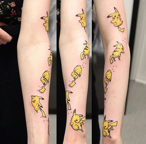 Best Pikachu  Tattoo Idea