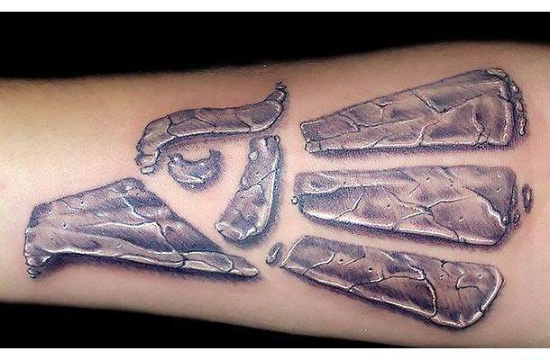 Aztec Eagle Head Tattoo Idea