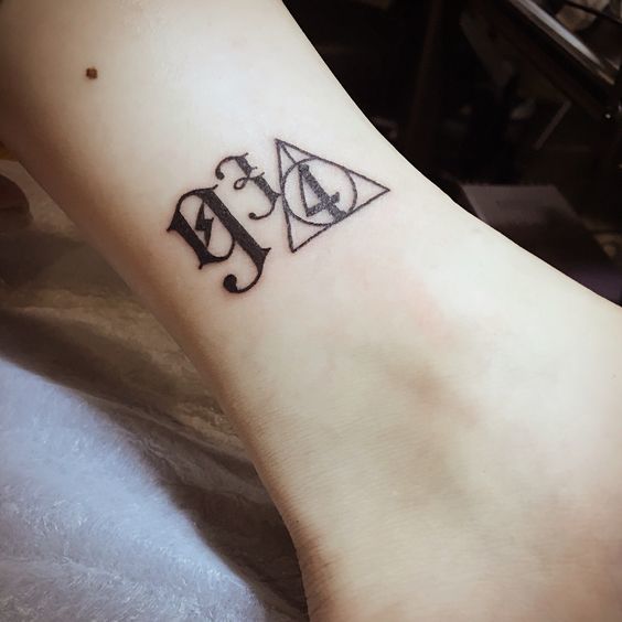 Harry Potter Platform 9 3/4 Tattoo Idea