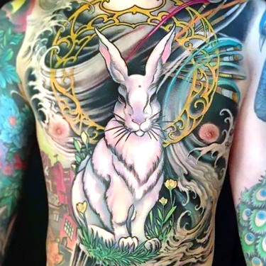 Badass Rabbit Tattoo