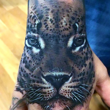 Best Jaguar Hand Tattoo