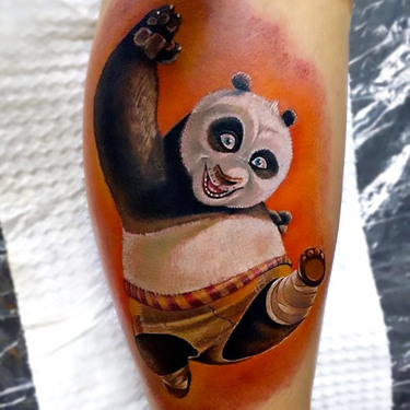 Kung Fu Panda Tattoo