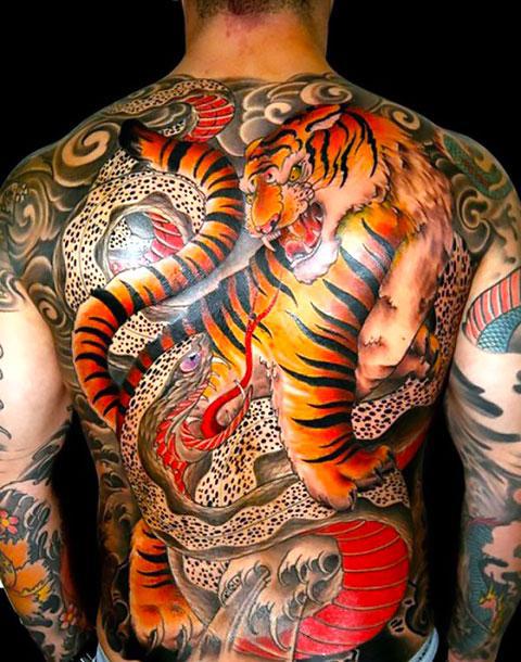 Amazing Chinese Tiger Tattoo Idea