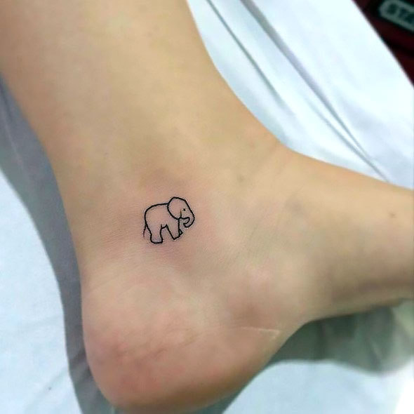 Small Ankle Tattoo Idea