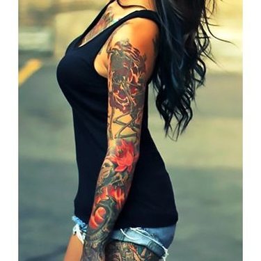 Sleeve for Girls Tattoo
