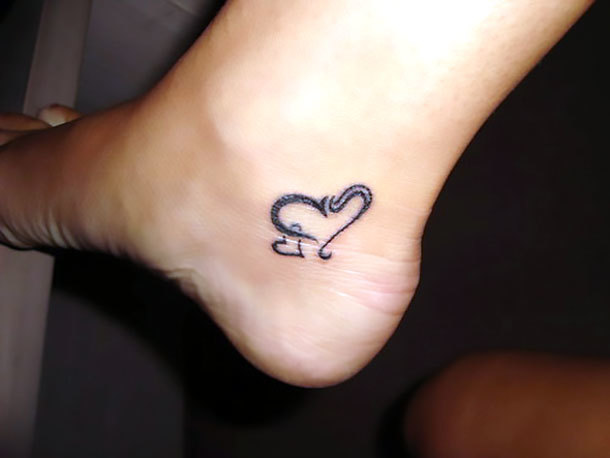 Simple Ankle Tattoo Idea