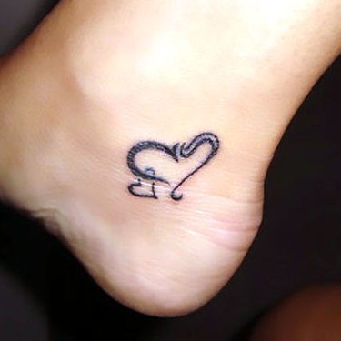 Simple Ankle Tattoo