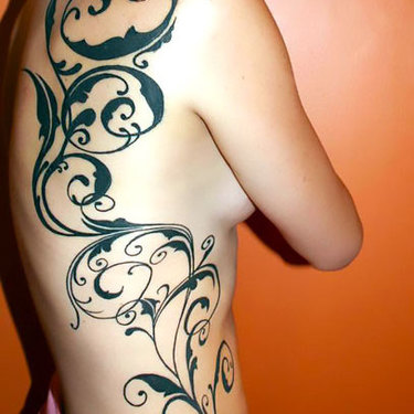 Side Girl Tattoo