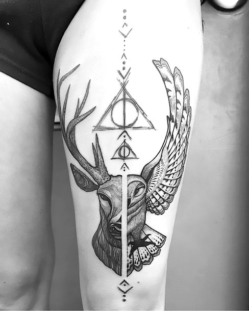 Amazing Harry Potter Inspired Tattoo Idea