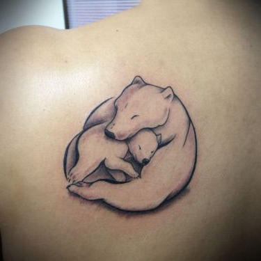Polar Bears Family Tattoo
