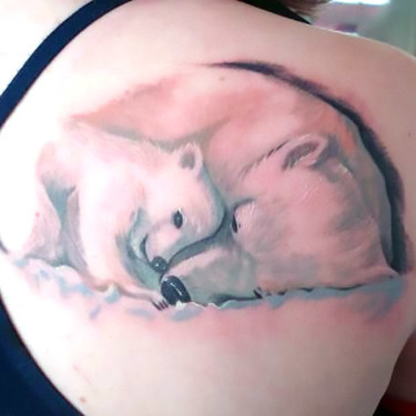 Polar Bears Love Tattoo
