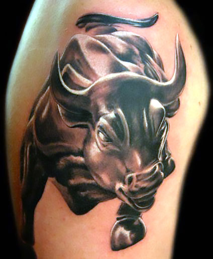 Raging Bull Tattoo Idea