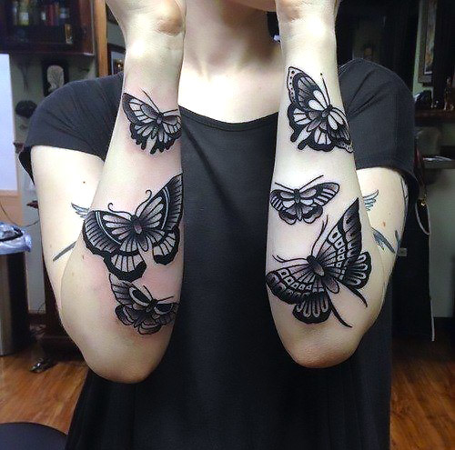 115 Intriguing Moth Tattoo Ideas with Meanings and Celebrities  Body Art  Guru