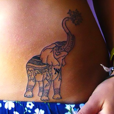 Cool Elephant Tattoo
