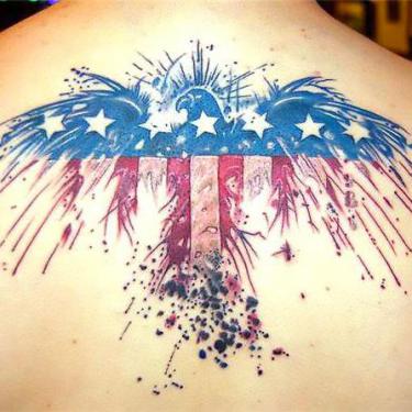 Best American Eagle Tattoo