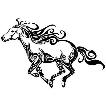 Quarter Horse Tattoo design by UnicornSpirit -- Fur Affinity [dot] net