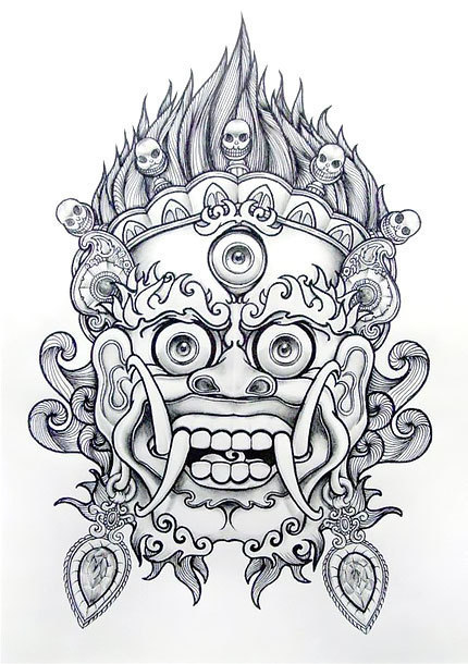 Chinese Lion Tattoo Design Chinese Lion Tattoo Design