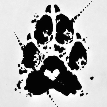 Dog Paw Print Tattoo