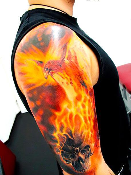 Best Firebird Tattoo Idea