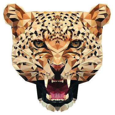 Geometric Cheetah Tattoo