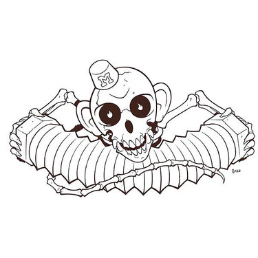 Monkey Bones Tattoo