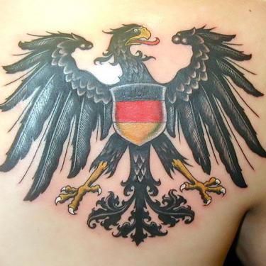 Best German Eagle Tattoo