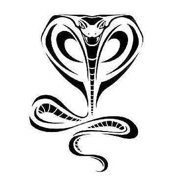 Tribal King Cobra Tattoo