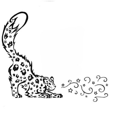 Tribal Leopard Tattoo