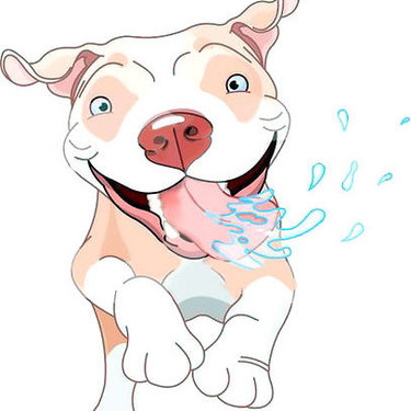 Very Cute Pitbull Puppy Tattoo