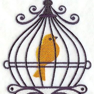 Bird In Birdcage Tattoo