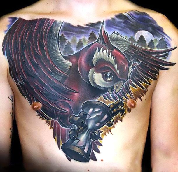 25 Attractive and Creative Owl Tattoo Ideas with Their Meaning  Wittyduck